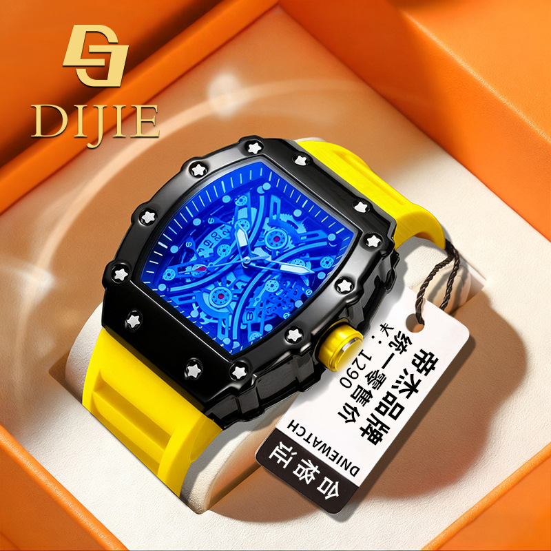 Herstellerverkauf leichte Luxus modische Business Herren großes Zifferblatt wasserdichte Armbanduhr Leuchtzifferblatt Kalender Uhr Großhandel Quarzuhr