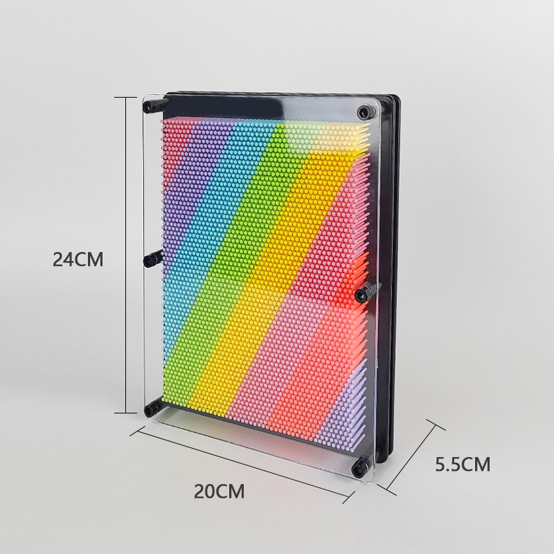 초대형 칠판 마카롱 레인보우