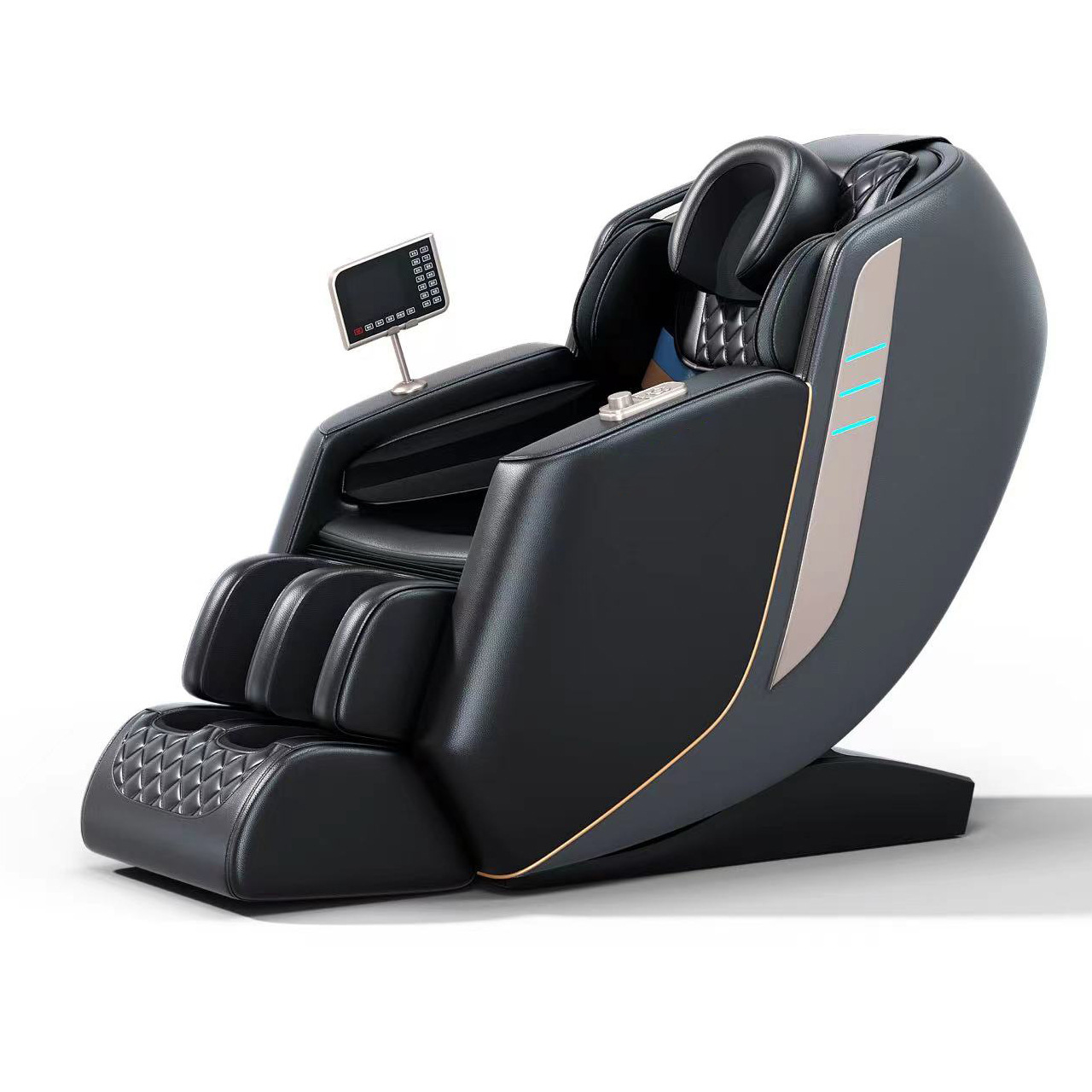 Silla de masaje doméstica comercial de todo el cuerpo cápsula cero gravedad MassagechairOEM personalizado fisioterapia masaje 4D