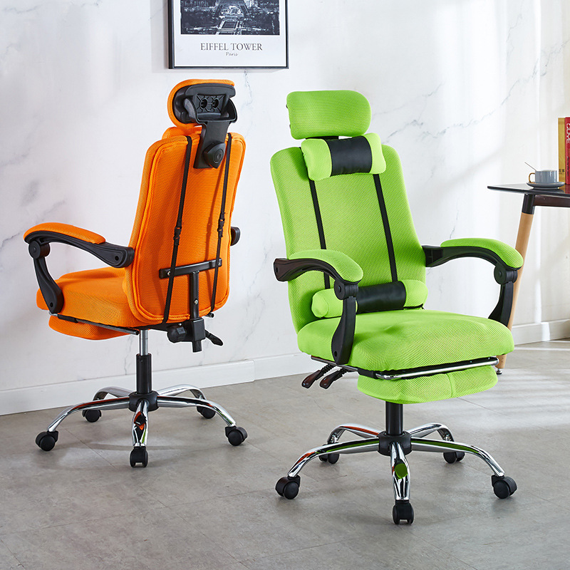 Silla de computadora e-sports Silla de juego silla jefe silla casa cómoda Barra de Internet elevación Silla de anclaje reclinable
