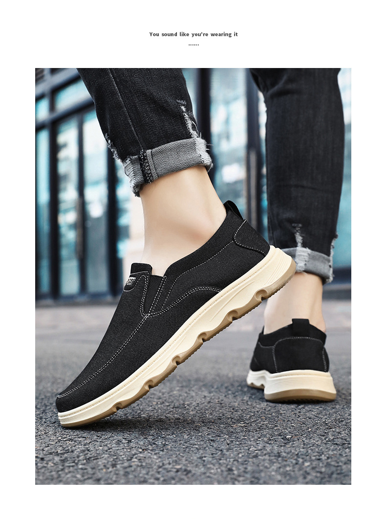 Shoes Men's New Single Shoes British Style Doudou Shoes Dad Shoes One Pedal Casual Sports Shoes_voghion.com