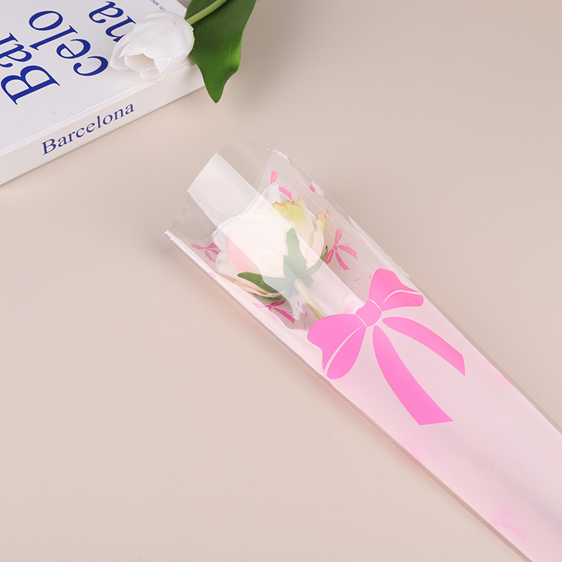 520 regalos de una sola bolsa de flores materiales de embalaje de flores pequeños ramo de flores bolsa florista materiales de floral al por mayor