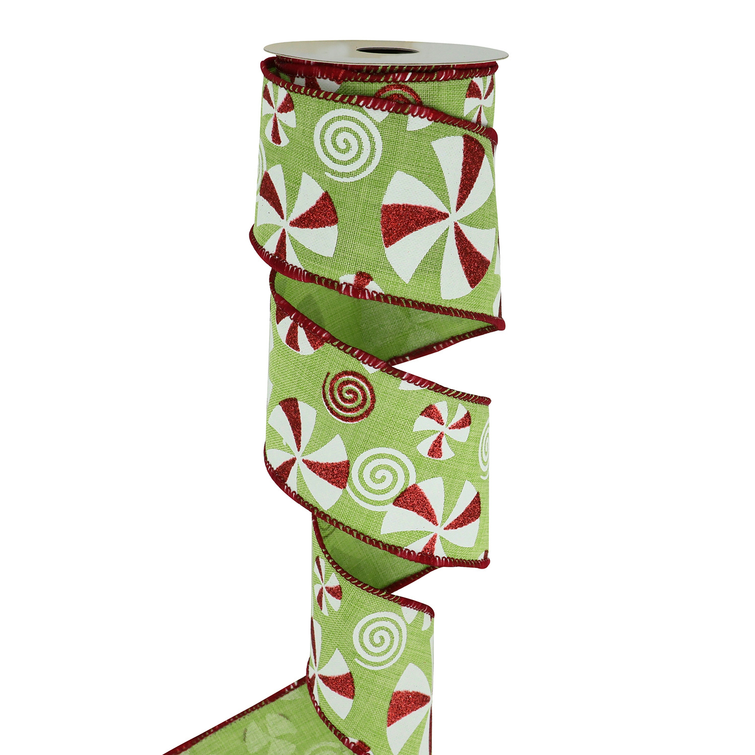 En stock al por mayor cinta de Navidad a cuadros de cinta DIY arco embalaje regalo vinculante decoración de Navidad