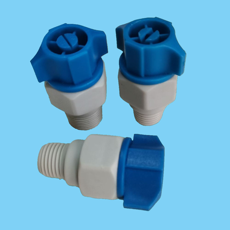 PP喷嘴快速拆装喷头除雾喷咀喷淋嘴全锥形喷雾