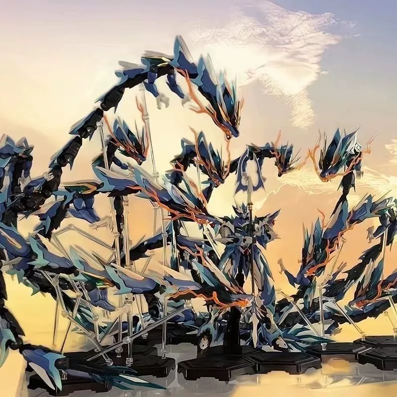Cao Ren Ao Bing Lu Bu Baixue Ji собранная модель мотоцикла, ядерный единорог и другие случайные кроссборочные детские прямые продажи