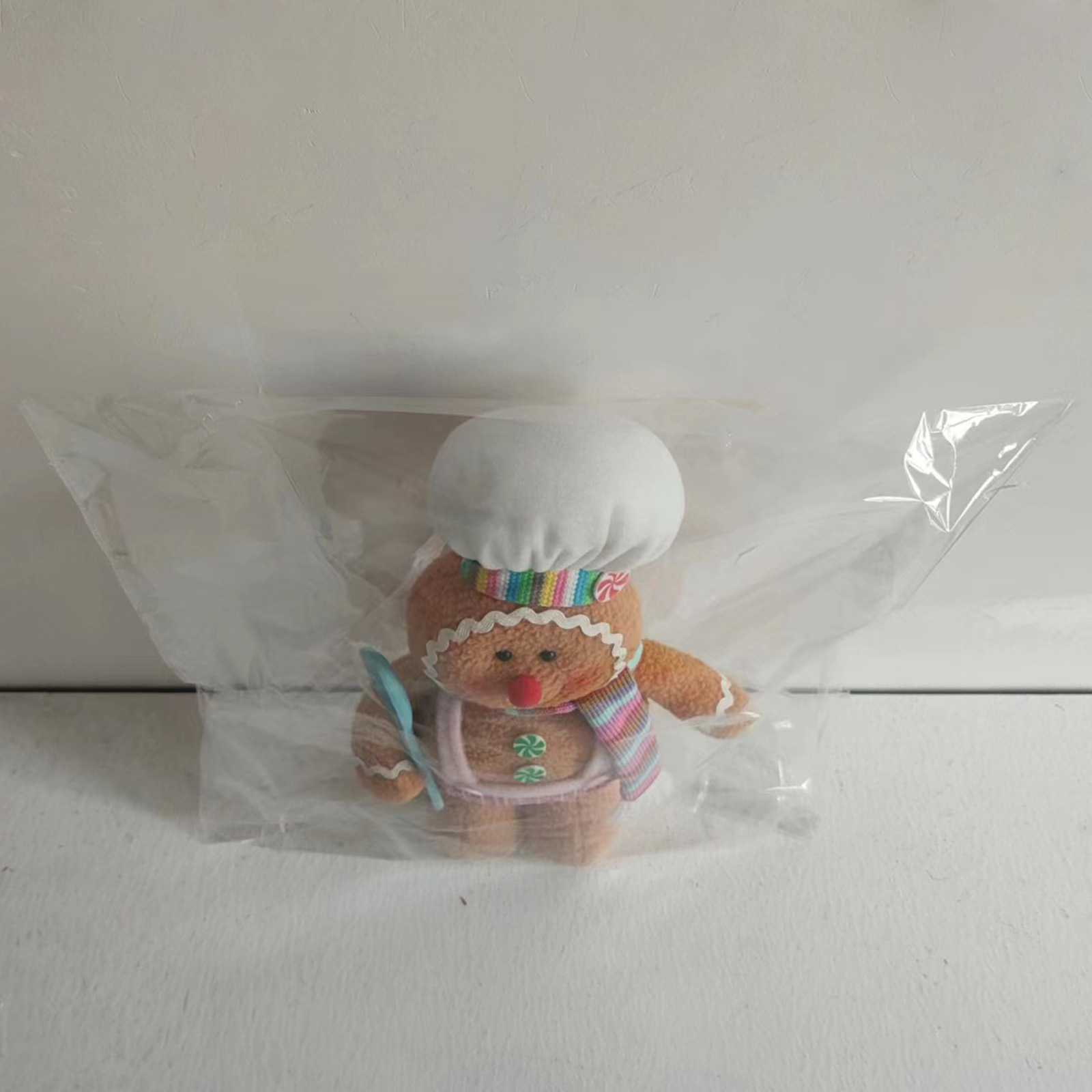 1258g Weight Ornaments Home Textiles & Decor Type Doll Event & Party Supplies 1 Piece Quantity Party, Festival Occasion Polyester Material Christmas Festival Gingerbread Pattern Cute Style Christmas Cute Gingerbread Polyester Party Festival Doll 12