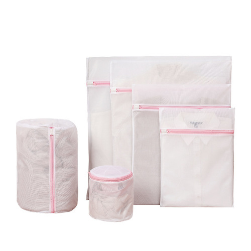 Hotel laundry bag clothes laundry bag fine mesh machine washable laundry bag polyester laundry bag manufacturer direct sales laundry mesh bag