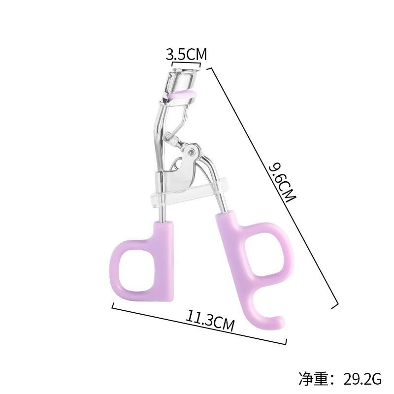 연한 보라색 가위 손잡이 버클