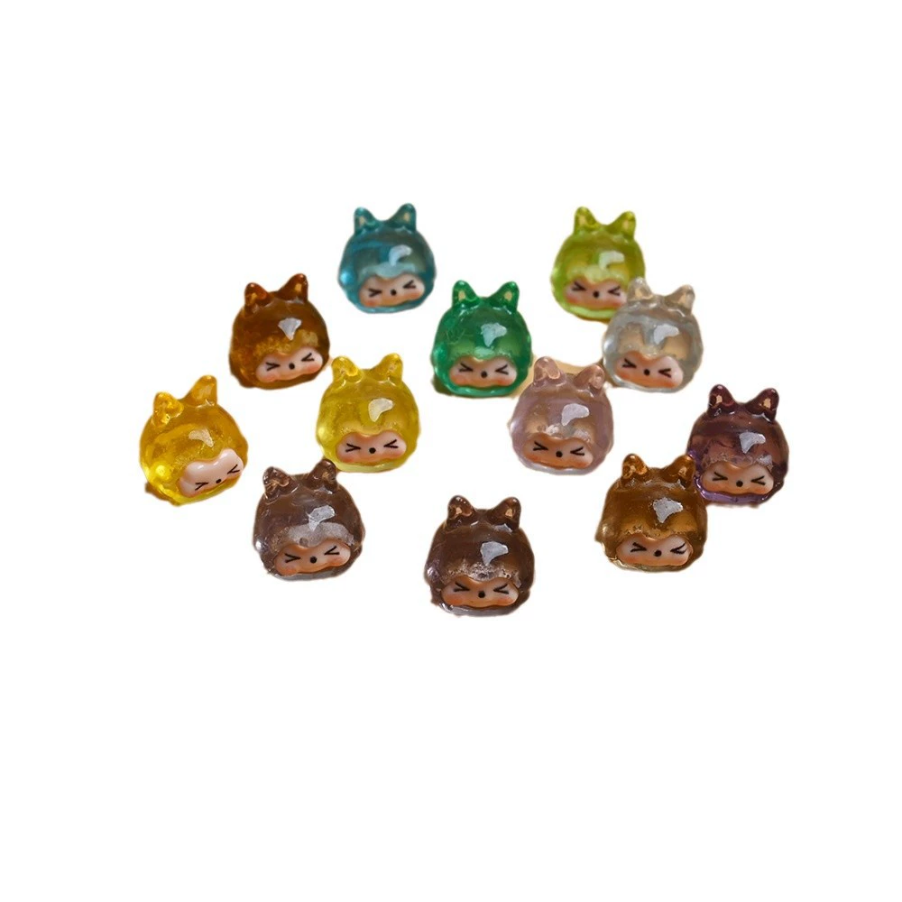 Three dimensional cartoon accessories, keychain, DIY
