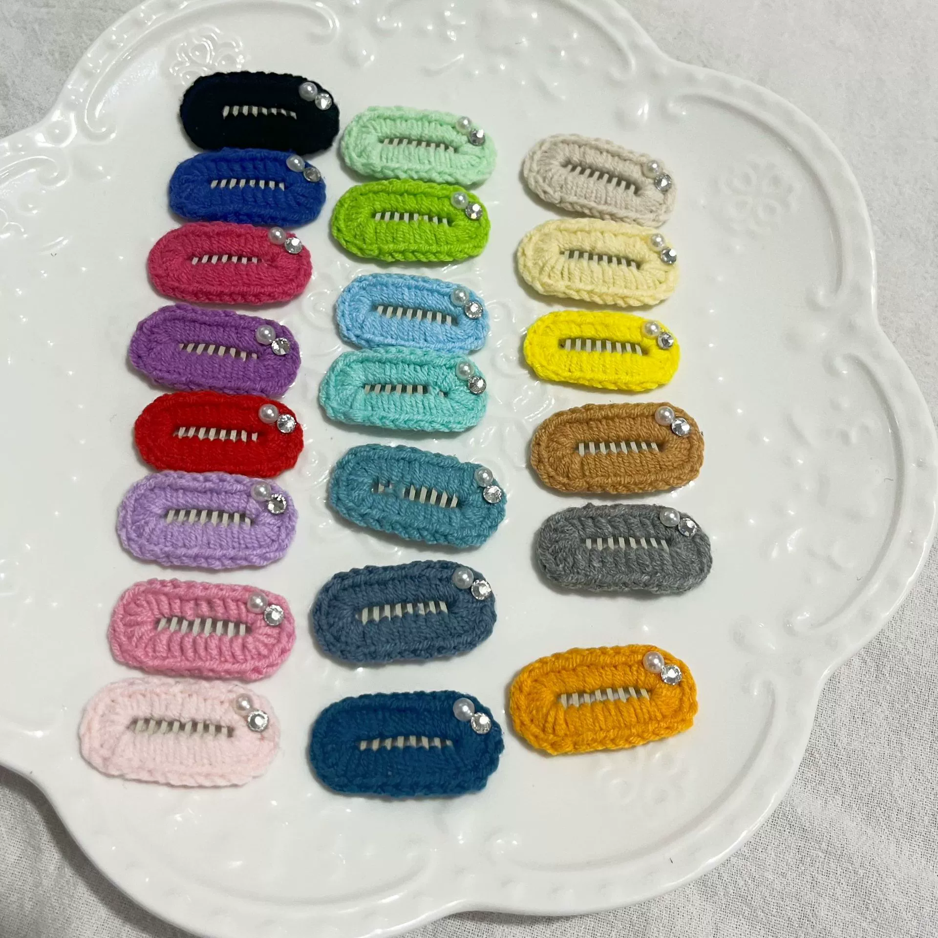 Ручная шерстяная мини-заколка для волос с дрель Домашние животные bb клип расческа кошка собака головной убор малцис