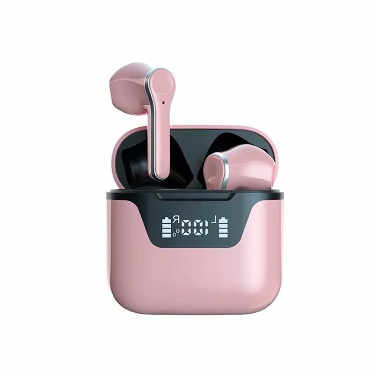 Private wireless Bluetooth earphones with low latency touch digital display 5.2U16 S25_voghion.com