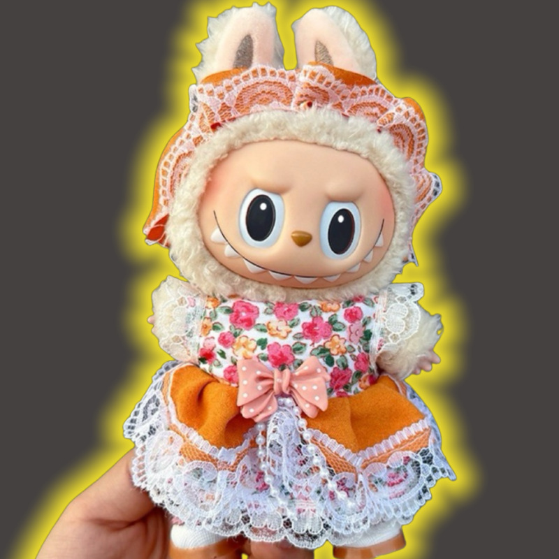 唯一の衣料品メーカーは、17cmのぬいぐるみラブブベビー服、ラブブ座りパーティー、第一世代と第二世代のみを販売しています。|undefined
