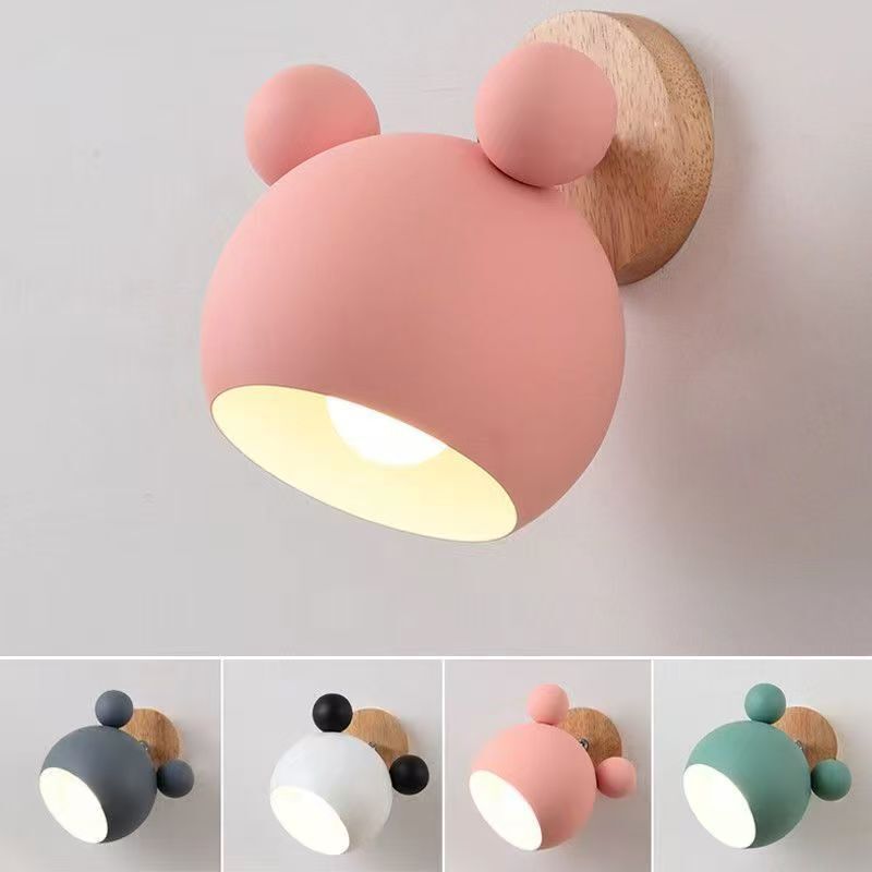 Manufacturer Wholesale Compact, Invisible, Space-Saving Wall Lamp That Frees up More Tidy Corners, Exclusive for Children's Rooms, Mickey Cartoon Wall Lamp Manufacturer Wholesale Compact, Invisible, Space-Saving Wall Lamp That Frees up More Tidy Corners, Exclusive for Children's Rooms, Mickey Cartoon Wall Lamp