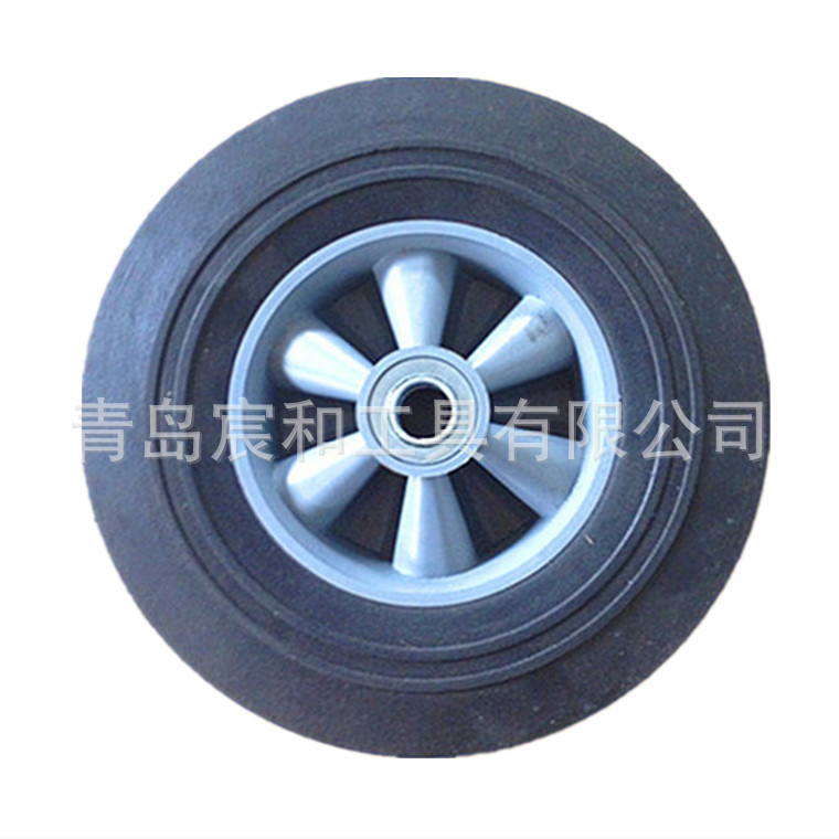 搬运手推车10X2.5  250X50橡胶实心轮可拿样批发货仓车斗车工具车