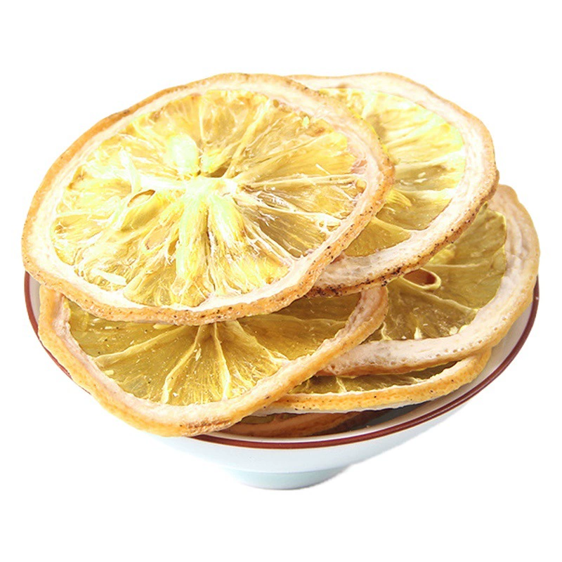 Лимонные ломтики оптом Пузырьковые сухие ломтики сушки ломтики лимонного чая выпечка травяной чай фруктовый чай можно подавать с медом