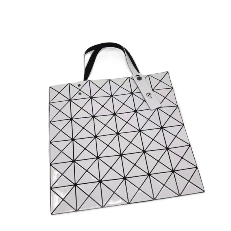 23 New Japanese Original 6-grid Spliced Rhomboid Bag Zhenjin Metal Polarized Series Single Shoulder Hand Crossbody Women's Bag