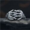 Adjustable ring, European style, Gothic, punk style