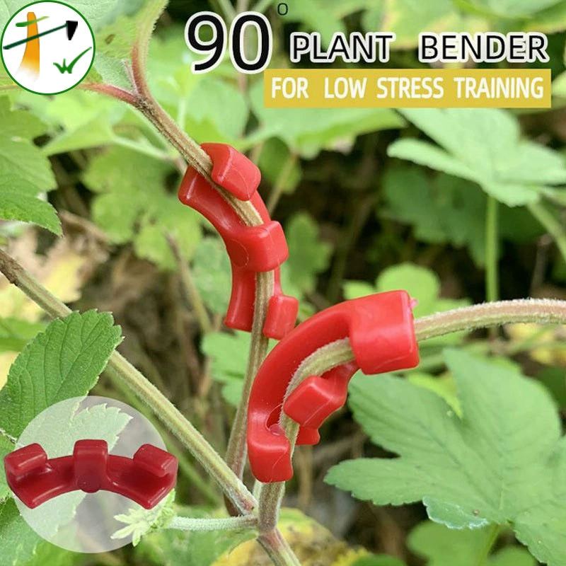 Растительный зажим Изгиб для цветочных ветвей виноградной лозы Низкое давление тренировочный зажим 90 градусов тренажер для роста стебля растения зажим