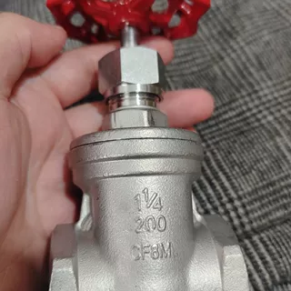 不锈钢闸阀4分自来水管丝扣阀门老式水阀开关6分闸阀不锈钢阀门