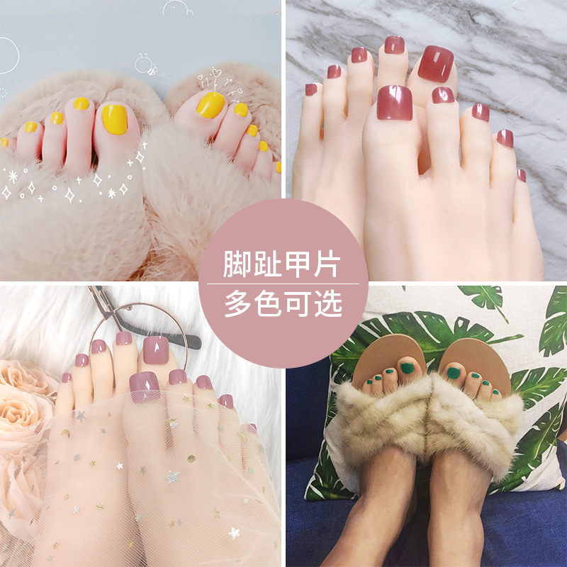 Factory Hot Foot Wear Armor Solid Color Toenail Patch White Waterproof Removable Nail Patch Foot Nail Patch Factory Hot Foot Wear Armor Solid Color Toenail Patch White Waterproof Removable Nail Patch Foot Nail Patch