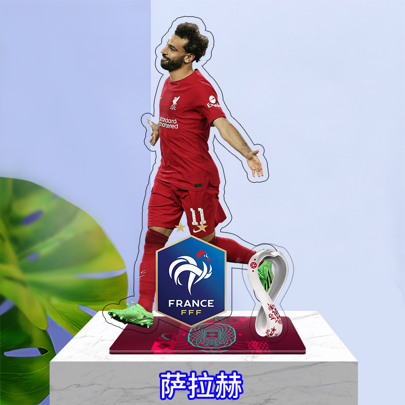 Figura Acrílica de Estrella de Fútbol de Acrílico, para Regalo de Cumpleaños
