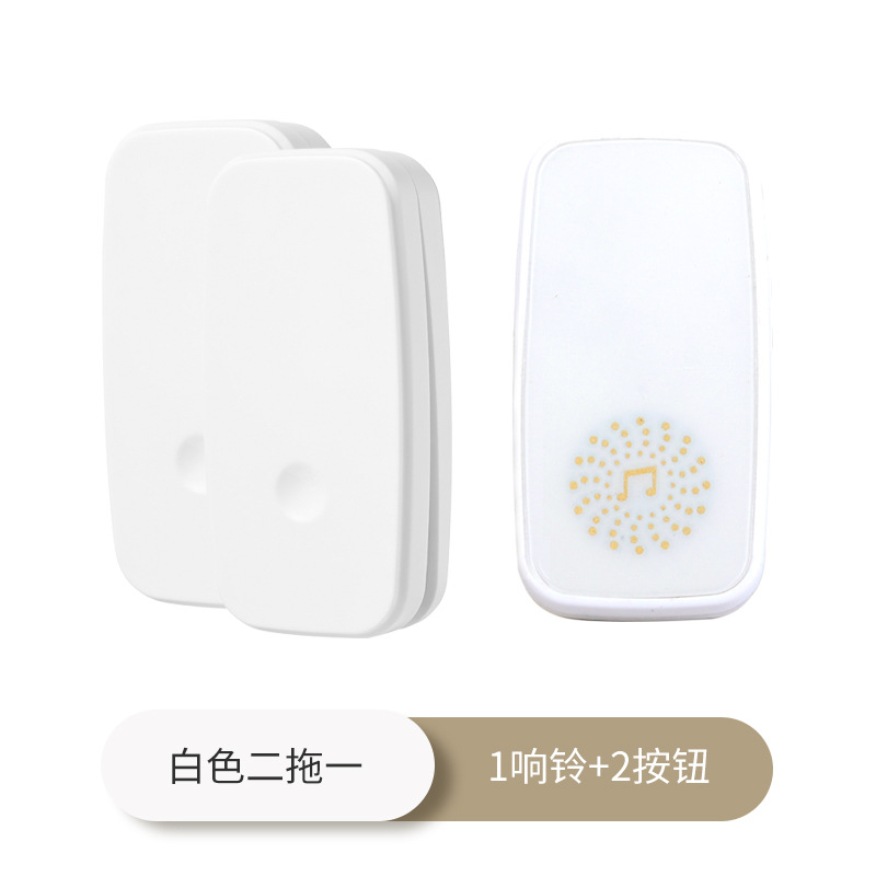 흰색 중국 표준 미국 표준 2대 1(송신기 2개 + 수신기 1개)