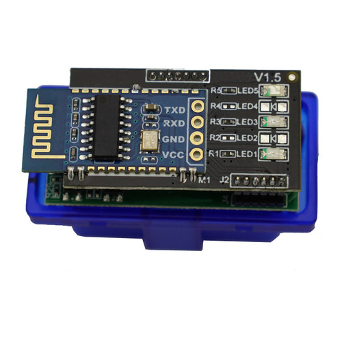 ELM327 Dual-Board PIC25K80 Chip OBD2 Elm327 Mini Bluetooth 5.1 Car Fault Diagnostic Tool