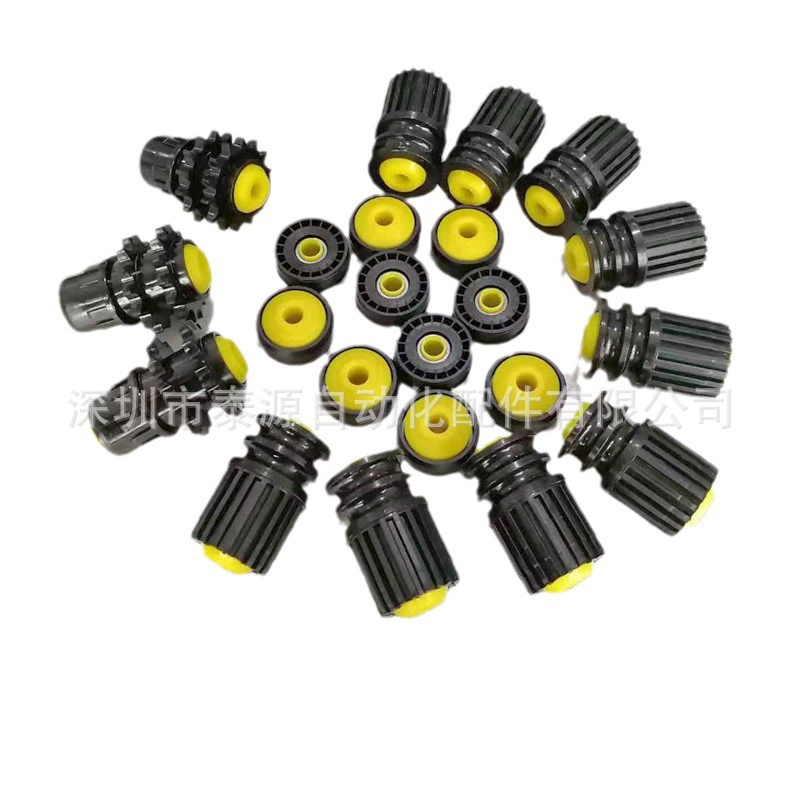 Multi-weed belt roller synchronous wheel roller surface galvanized or stainless steel unloading tool roller belt