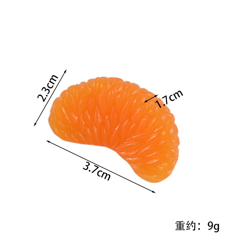 フルーツのみかんの花弁をシミュレーションしています。|undefined