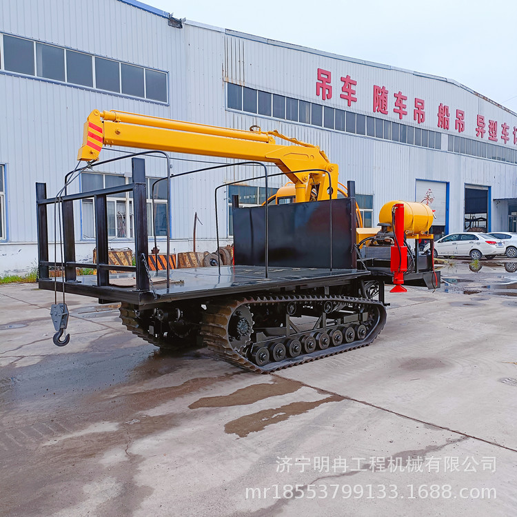 橡胶履带随车吊