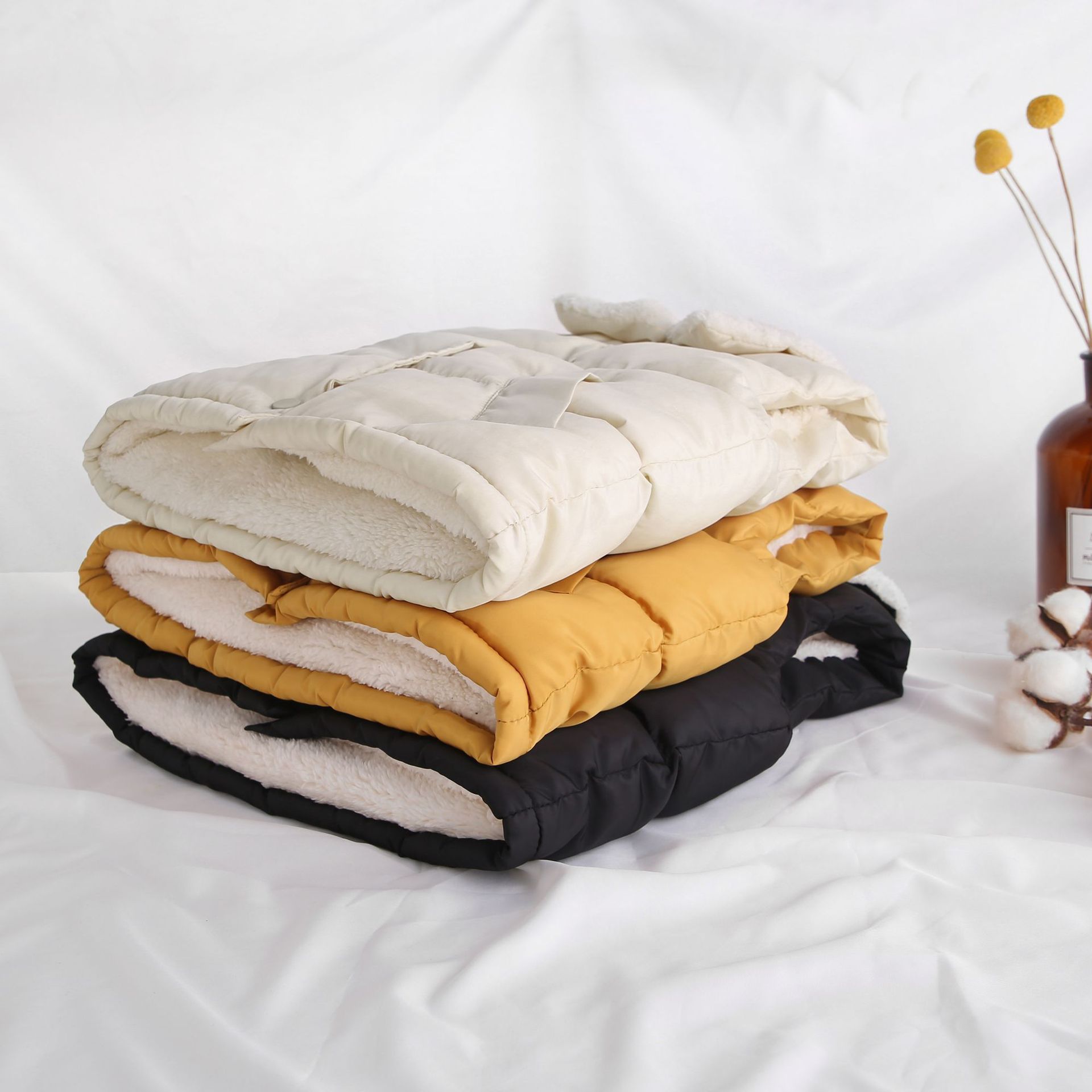 Chaleco de algodón para niños otoño e invierno Bebé forrado de lana chaleco engrosado niños y niñas chaleco transfronterizo