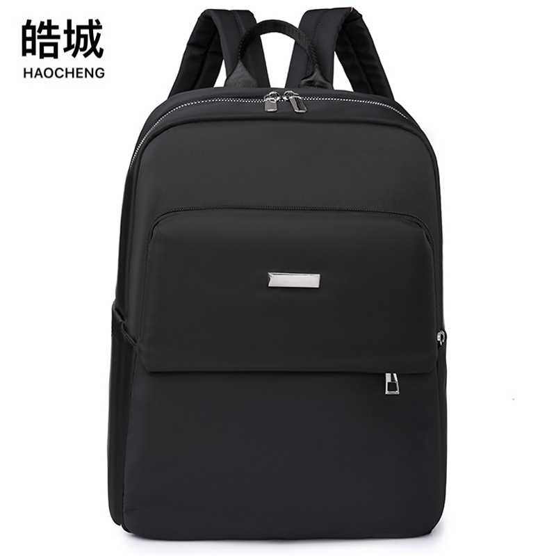 2023 nueva mochila casual para mujer de nailon moda todo fósforo de gran capacidad mochila para computadora portátil de 14 pulgadas marea