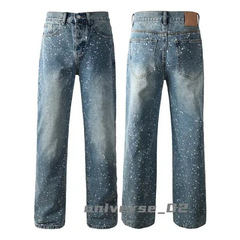 现货 ksubi jeans牛仔裤2025春款潮牌牛仔裤破洞星钻牛仔裤
