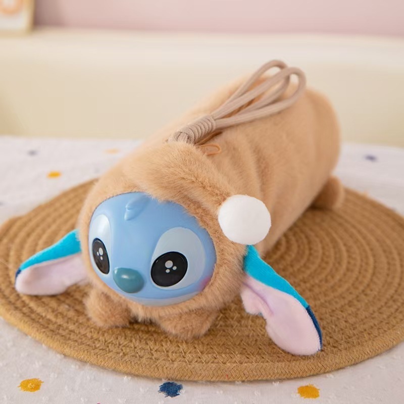 新製品越境新作ステッチぬいぐるみ抖音と同じスタイルのステッチの醜くてかわいい人形ペンケース|undefined