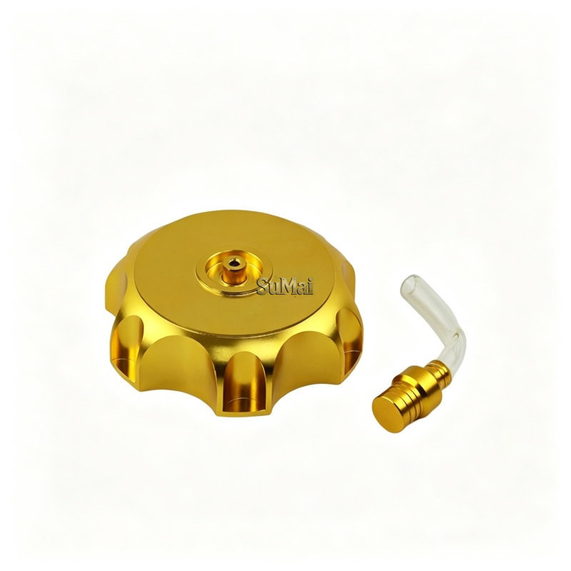Motorcycle Modified Aluminum Alloy Hexagonal Fuel Tank Cap Apollo Little Flying Eagle Yue 50 70Cc 90Cc 110Cc