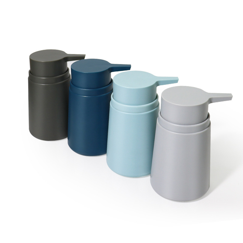 Simple 300ml botón squeeze baño pájaro carpintero loción botella Home Hotel conveniente contenedor de almacenamiento