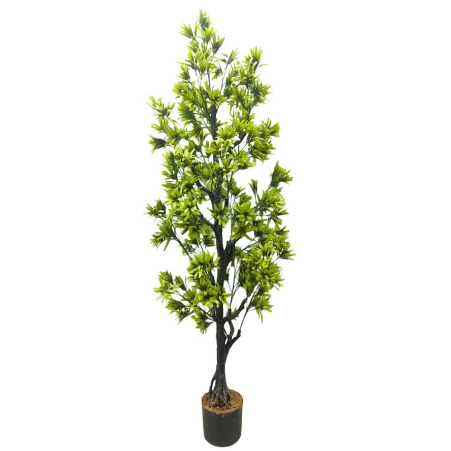 Spot oferta especial sala de estar del hogar nórdico decoración de plantas grandes decoración de piso simulación planta verde en maceta árbol artificial
