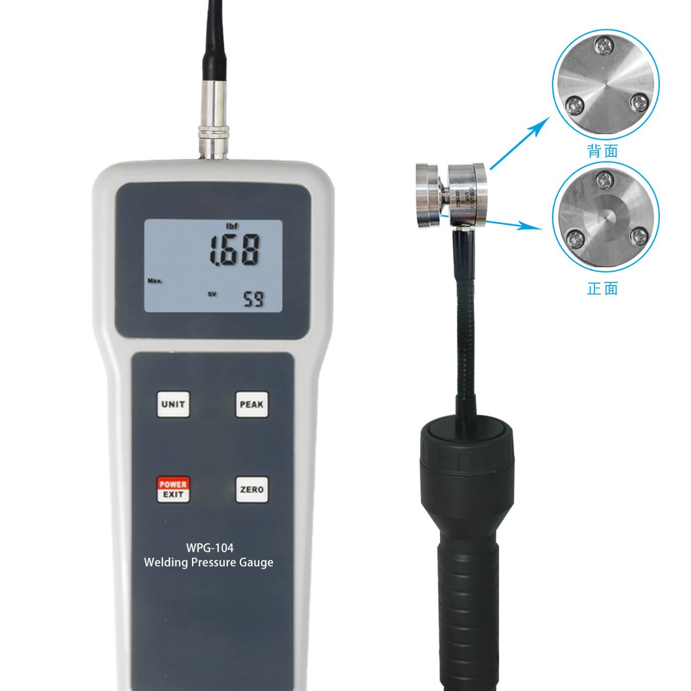 Тестер сварочного давления WPG-104-10KG/WPG-104-100KG/WPG-104-1000