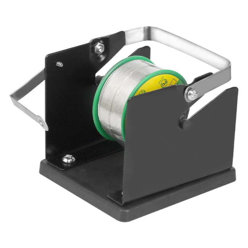 Полуметаллическая стойка для припоя, Электрический паяльник, Сварочная стойка для хранения оловянной проволоки, фиксированный кронштейн сиденья, универсальный