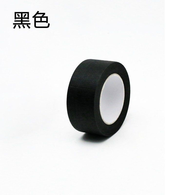 カラフルなマスキング紙、高粘度スプレーペイント、子供用手作りクレープ紙、書き込み、残留接着剤なし、クロスボーダーレインボーマスキング紙|undefined