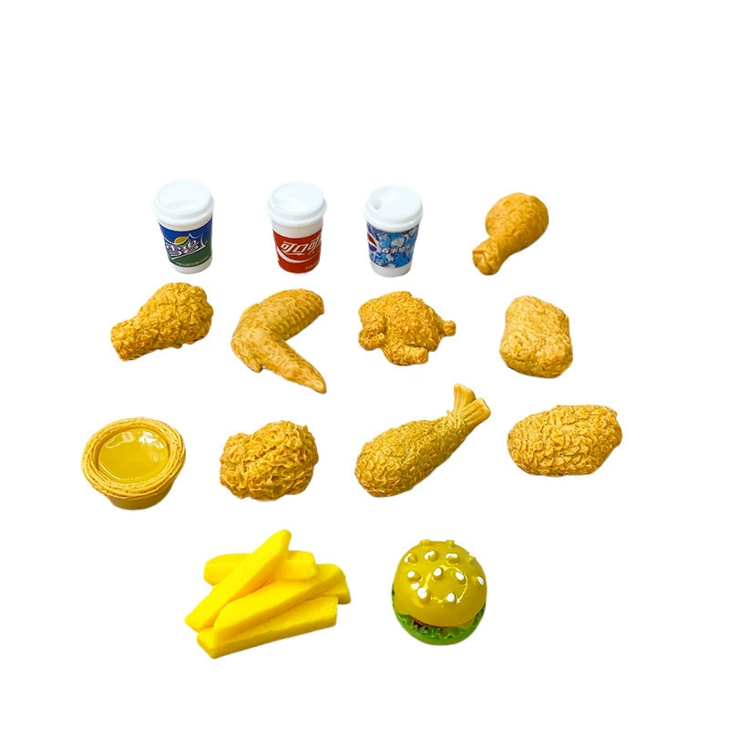 Крошечная игрушечная еда, кукольный домик