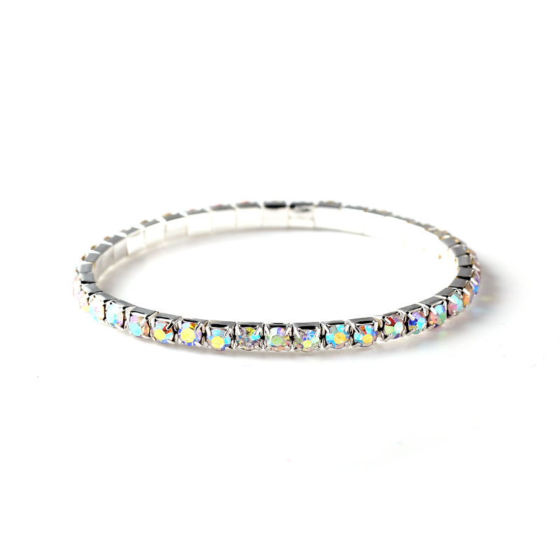 Simple Style Geometric Crystal Rhinestone Gem Bracelets display picture 2
