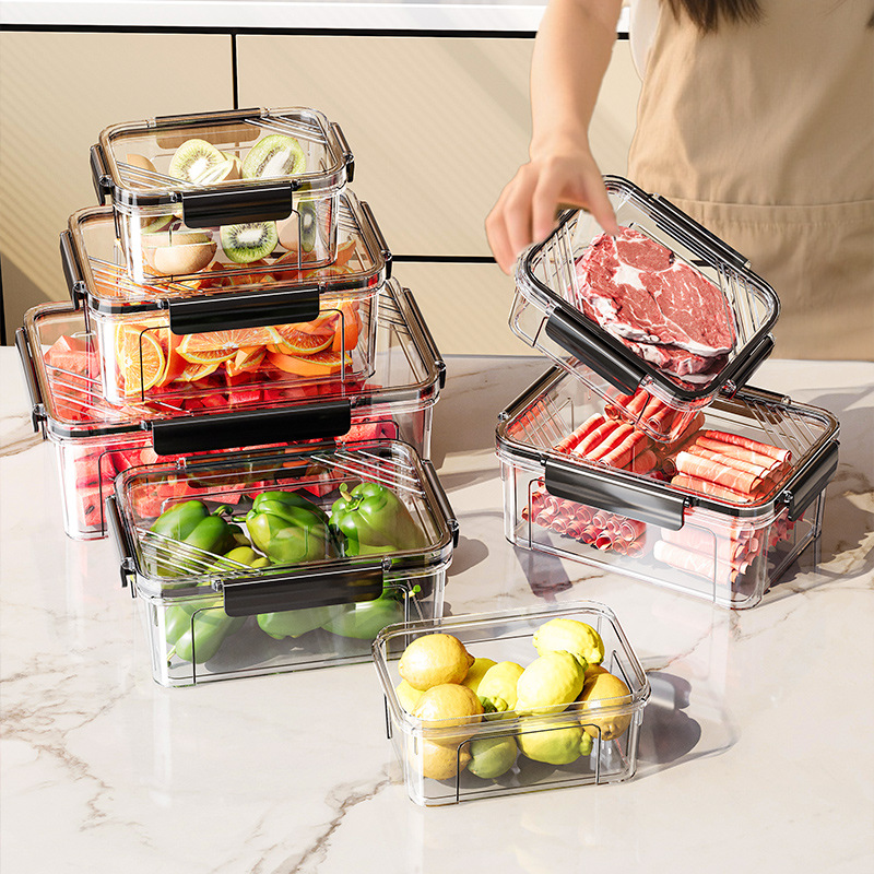 Refrigerator sealed storage and organization artifact food-grade frozen storage box frozen storage box fruit sealed box 3