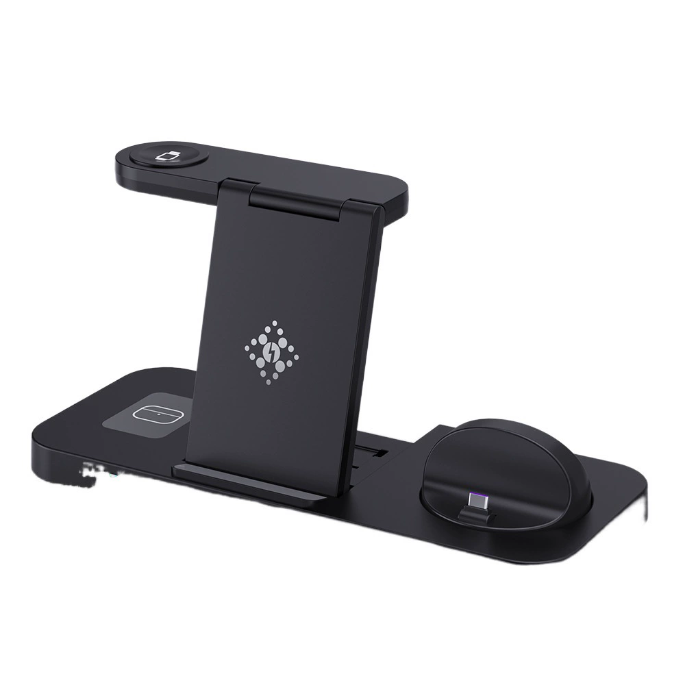 Тщательно отобранный для использования с телефонами, наушниками и часами Huawei, Samsung и Apple; беспроводная быстрая зарядка «три в одном», зарядка «шесть в одном», флеш-зарядка.