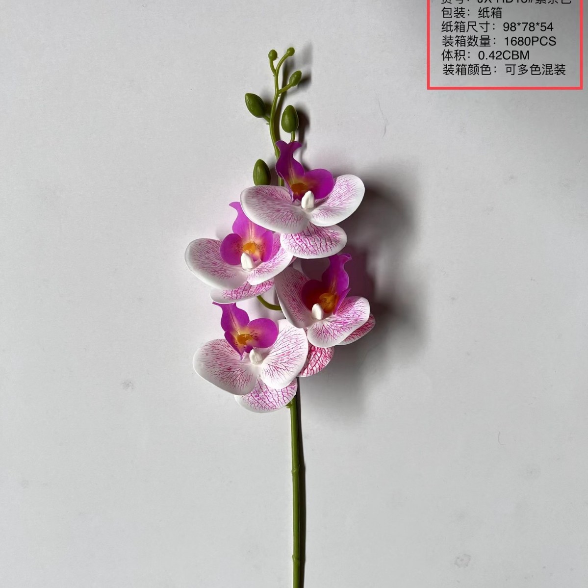 흰색-보라색 줄무늬