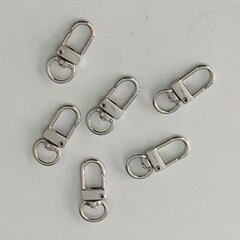 U 字型ドアバックルロブスタークラスプ人形 diy 人形ぶら下げバックルバッグぶら下げチェーンボタンキーホルダージュエリー金属ハードウェアバックル