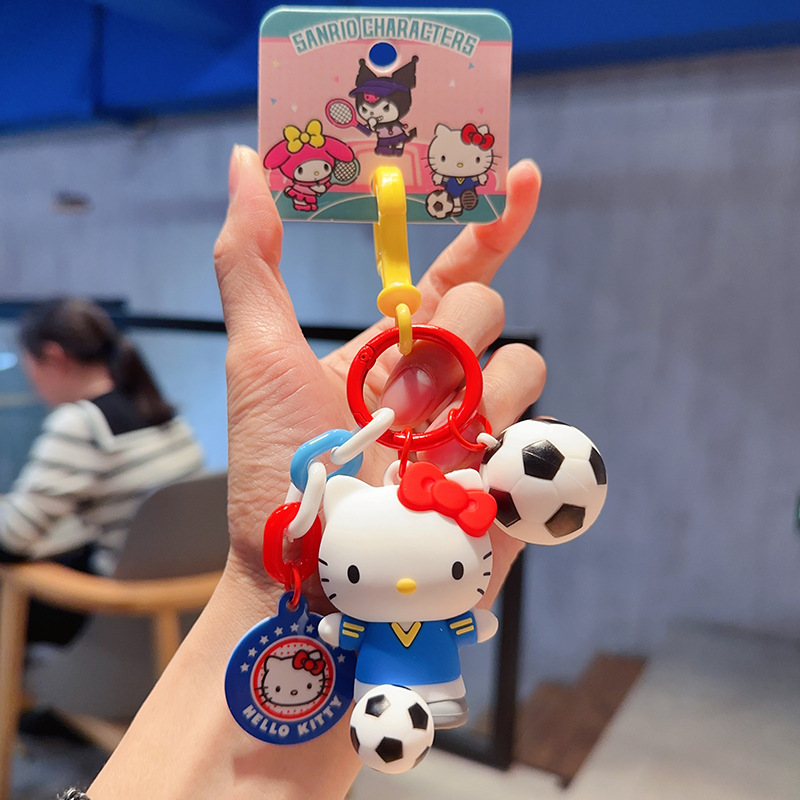 2026年新作正規品サンリオクロミぬいぐるみキーホルダー女性向け可愛いハローキティぬいぐるみカメラ小物