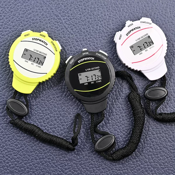 23 New timer stopwatch competition special sports fitness electronic watch one row training track and field running watch