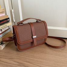 七月七手工竹编 斜挎手机包手提包复古竹编包皮包 女士包包竹编包