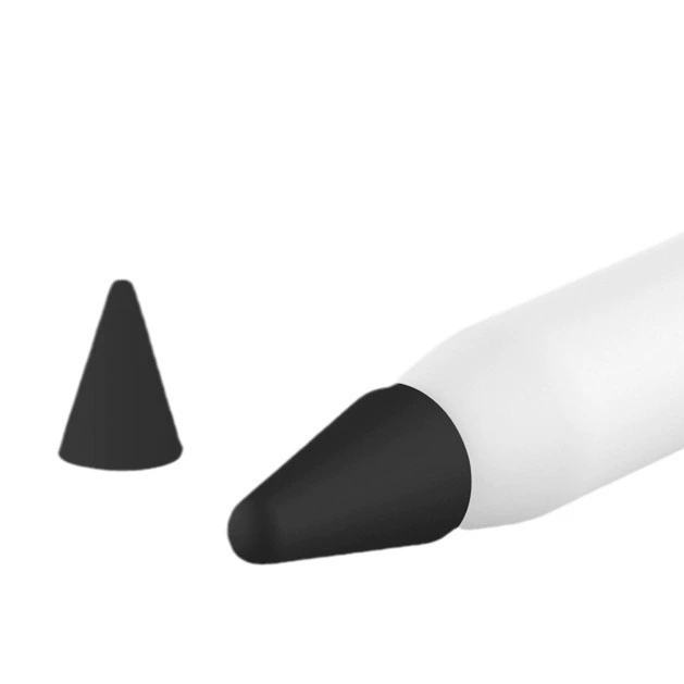 Совместимый стилус для Apple Pencil 2-го поколения, силиконовая накладка на корпус, колпачок наконечника, защитная крышка для сенсорного пера iPad